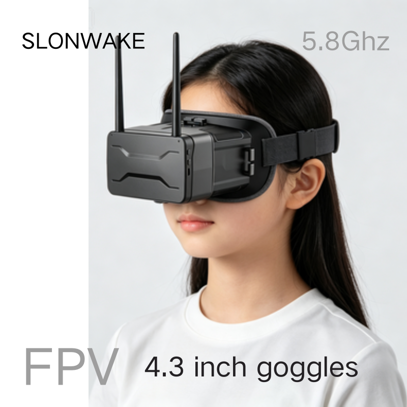 Fpv Drone Goggles - Occhiali FPV 5.8G 4.3 Pollici 480*272