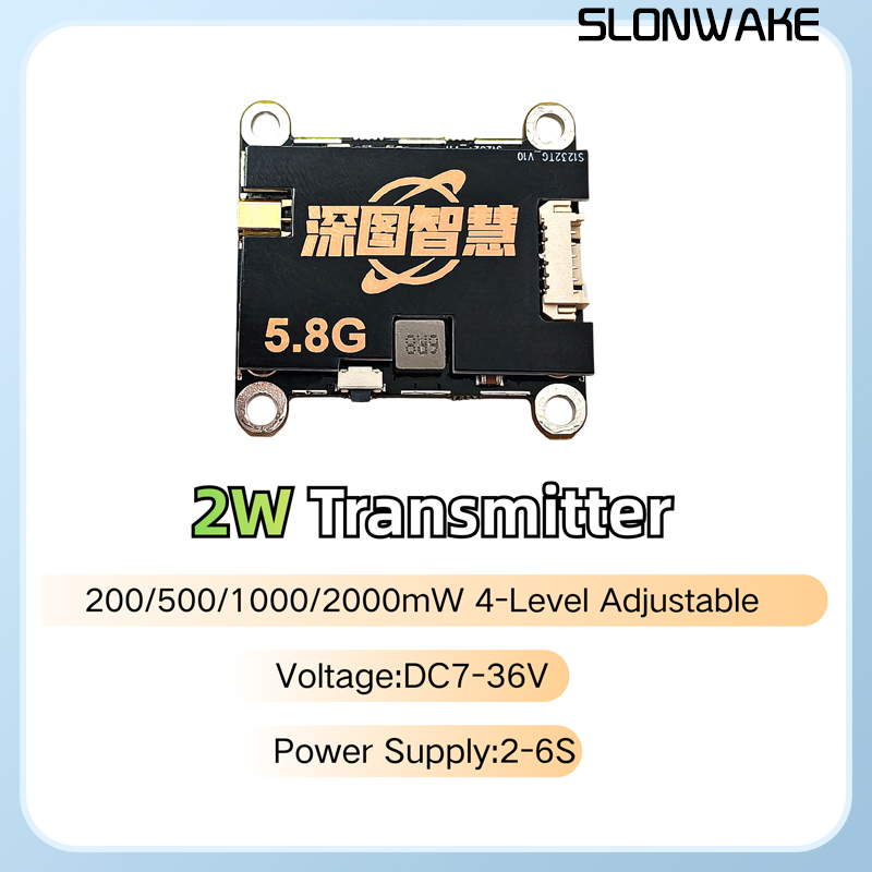 Trasmettitore VTX SLONWAKE 5.8 - Fpv Drone Transmitter recensione e prezzo