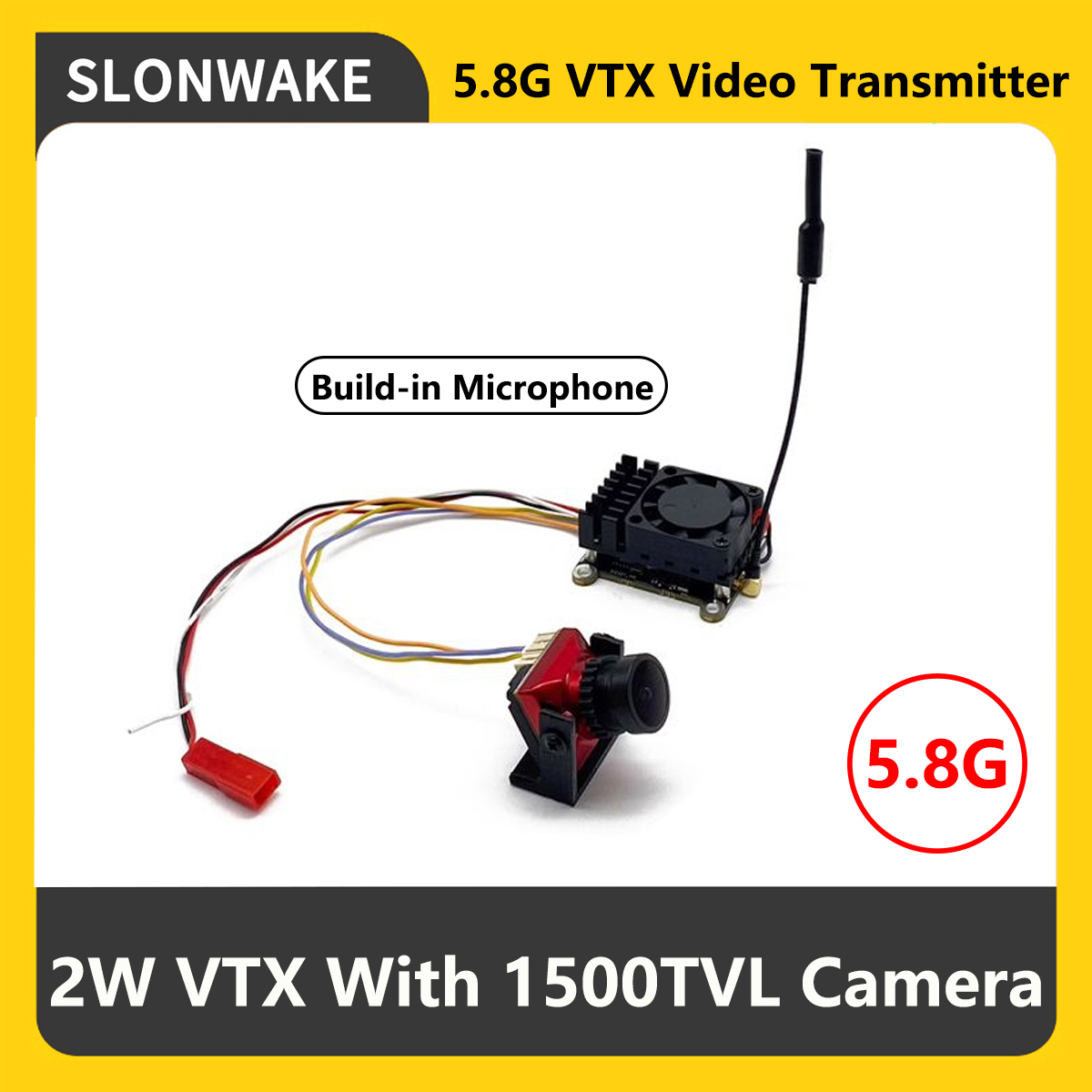 SLONWAKE 5.8G 2000mW Trasmetti - Fpv Drone Vtx recensione e prezzo