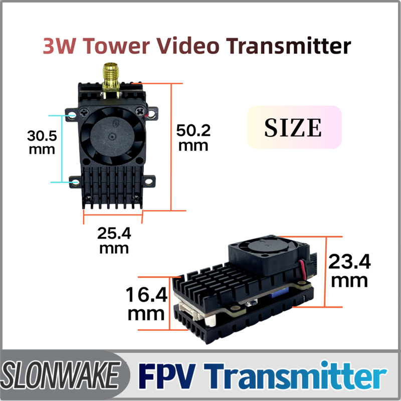 SLONWAKE 5.8G 3000mW Simulazio - Fpv Drone Transmitter recensione e prezzo